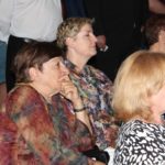 ... the audience listens attentively to the speeches